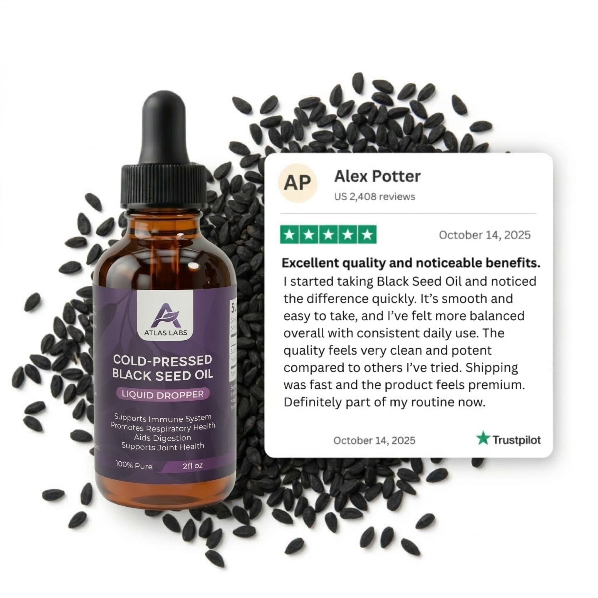 5x Pack - Black Seed Oil